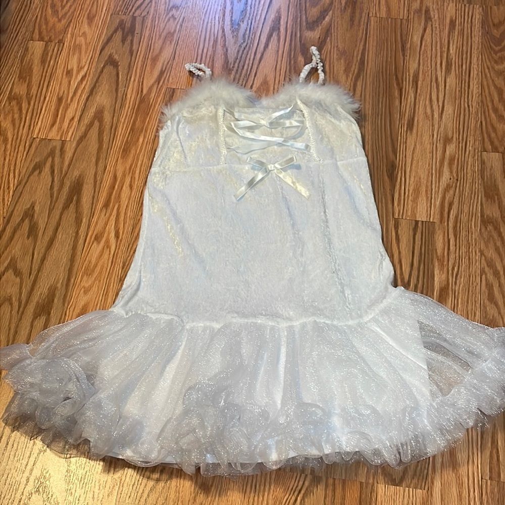 Spirit Halloween white corset style dress,  angel, bride, fairy, XS/S